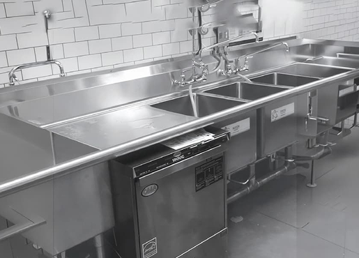 Stainless steel fabrication shop