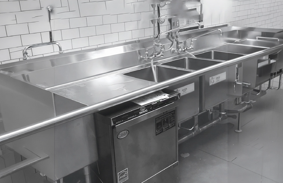 Stainless steel fabrication shop